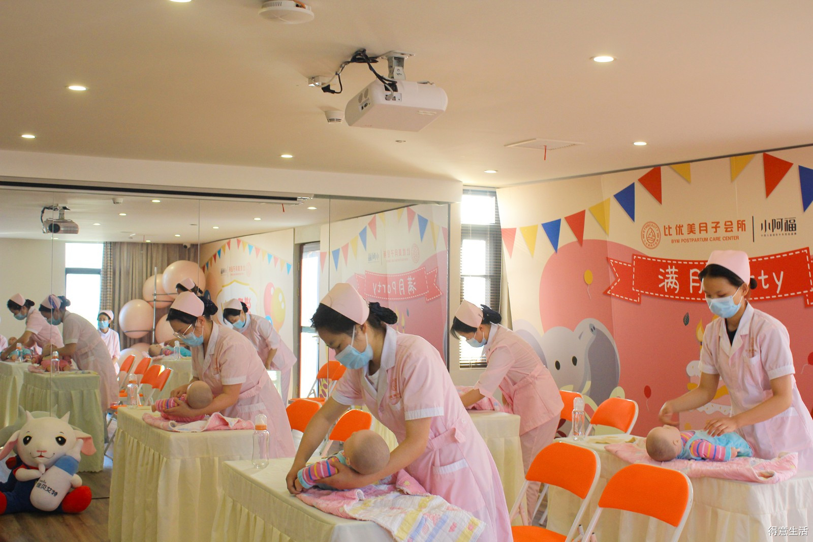 武汉比优美月子中心护理课堂 一场内部培训大公开，解锁母婴生活护理的硬核技能